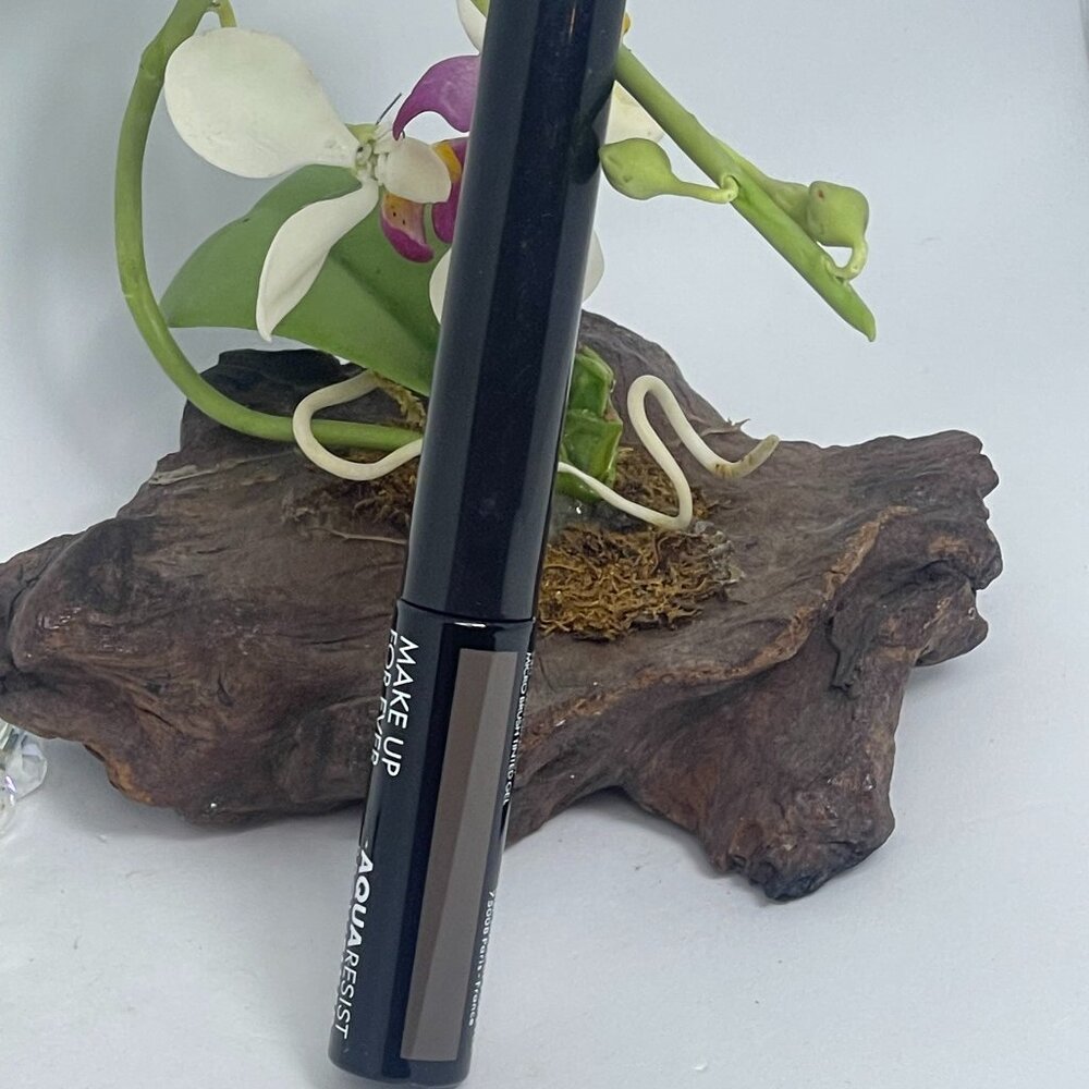 Make Up For Ever Aqua Resist Brow Fixer - 40 Medium Brown -.11 oz Full Size -New - Picture 2 of 4